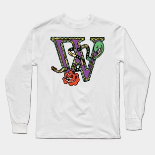 Crazy Monogram W Long Sleeve T-Shirt